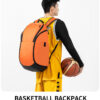 basketball backpack dry and wet separation backpack sports bags for training