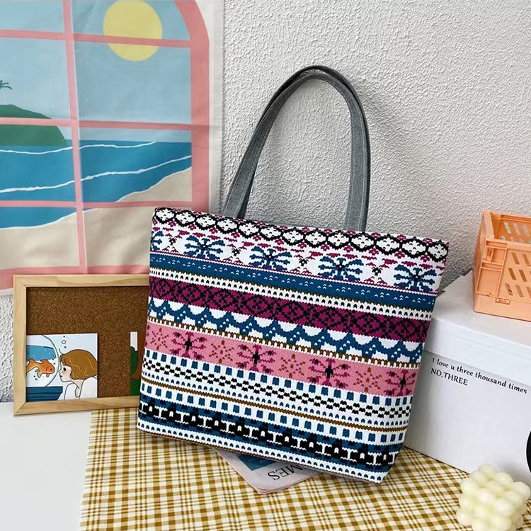 canvas lady bag tote bag with different patterns canvas lady bag tote bag with different patterns
